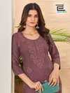Supriya By Blue Hills Chikankari Work Rayon Kurtis Wholesale Shop In Surat